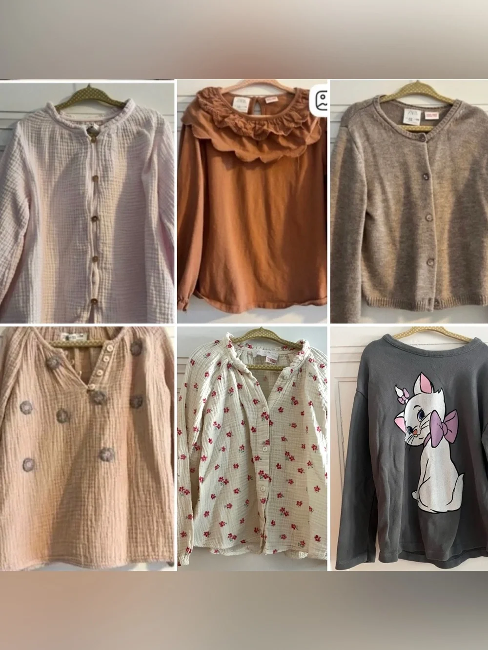 Bundle Deal x6 Zara Shirts (5-6)